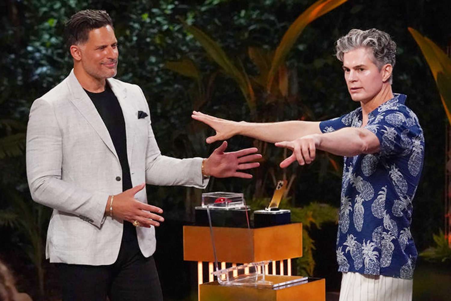 Joe Manganiello reacts to Dr. Will storming off “Deal or No Deal Island” set (exclusive)