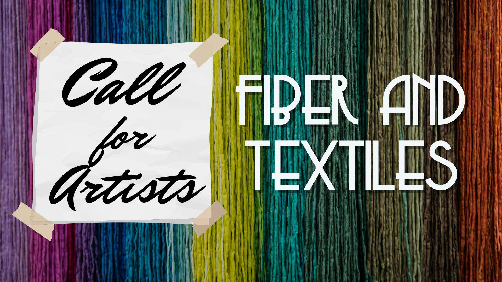 Call for fiber artists at Orcas Center