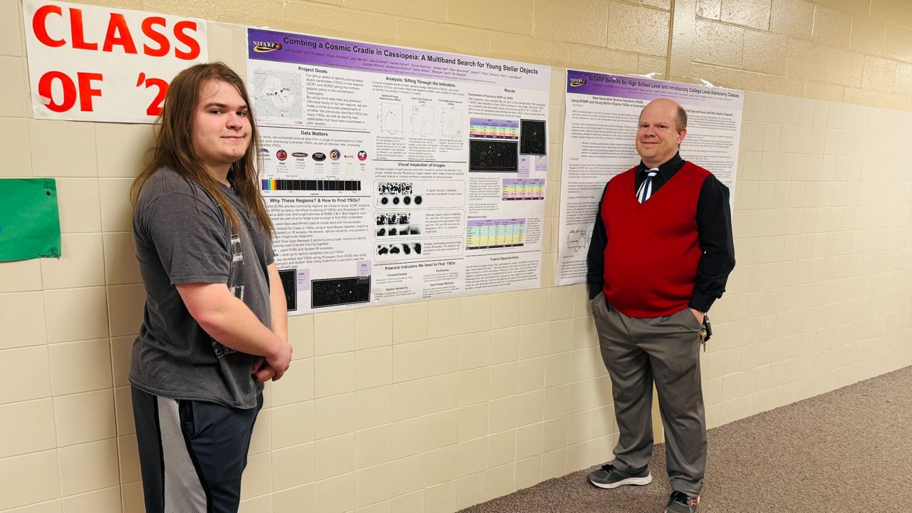 Pal-Mac astronomy students take part in NASA space research