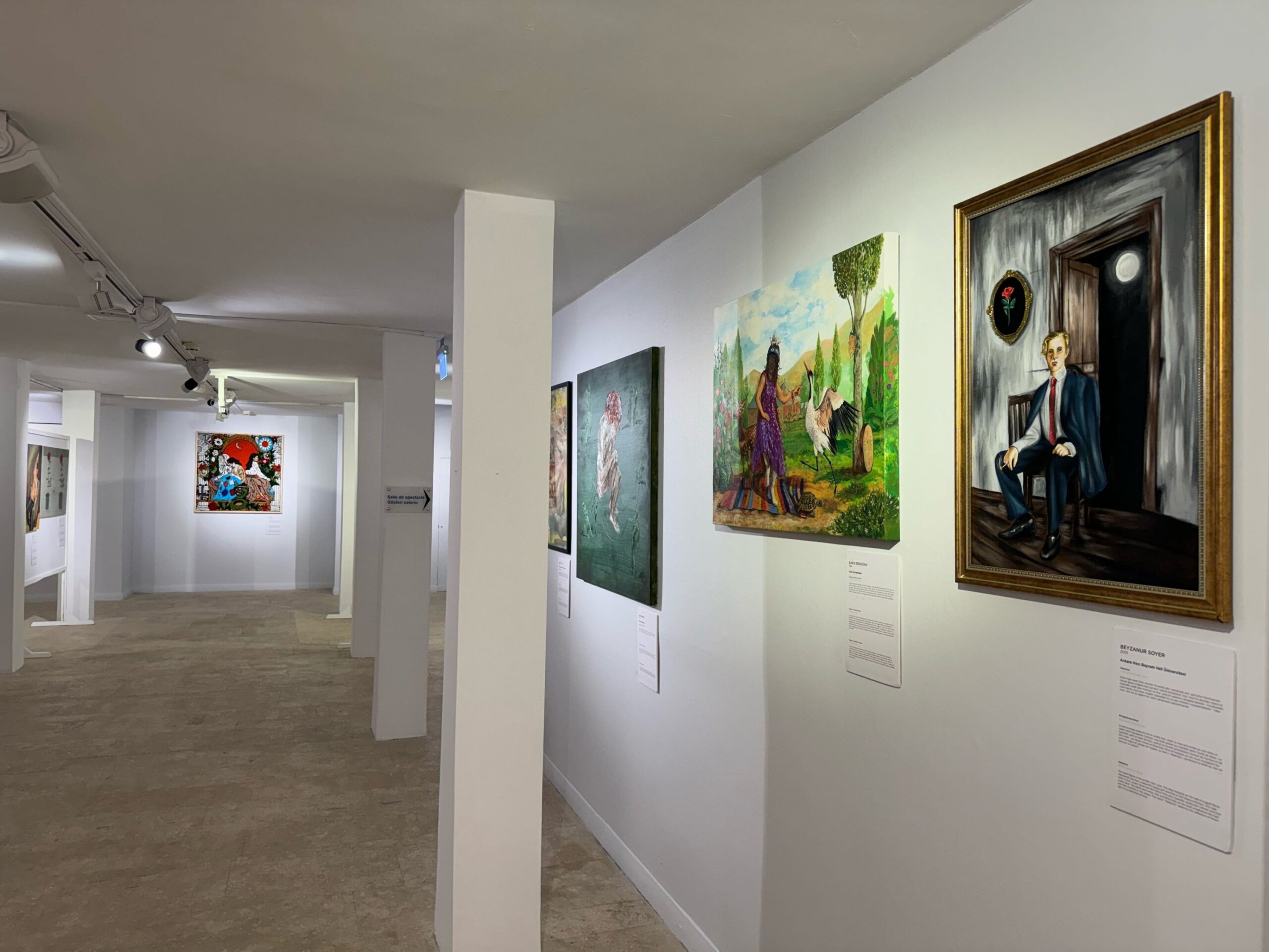 Artwork of ‘Dream Melodies’ competition on display in Istanbul