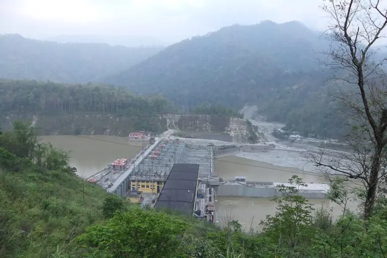teesta III hydro electric dam