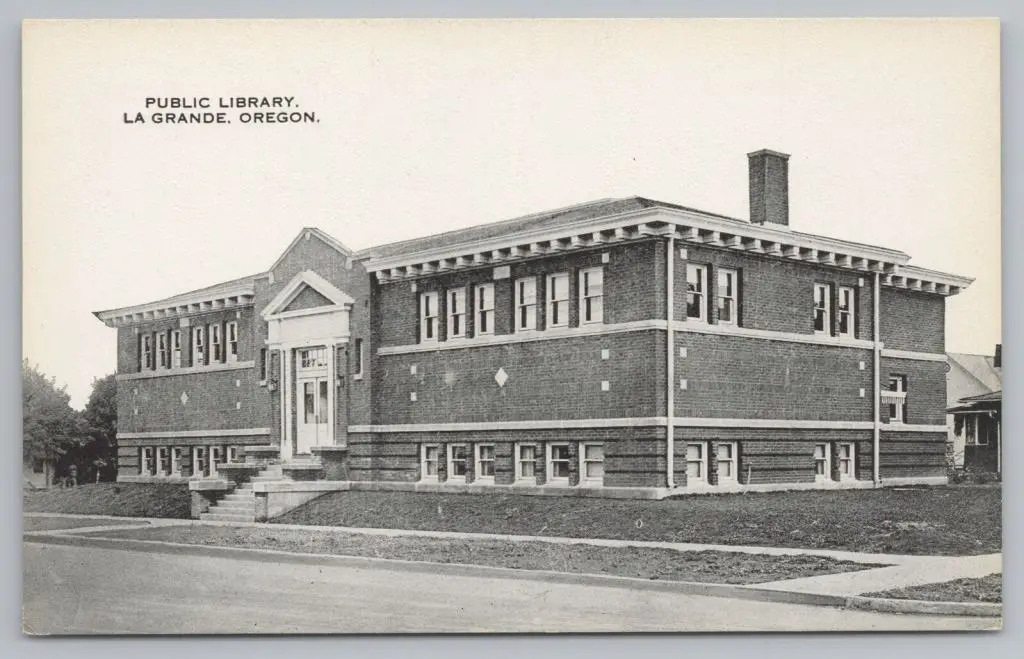 The Art Center East building began life as a Carnegie library, built in 1913.