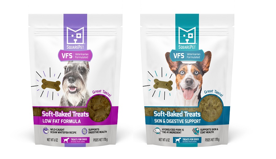 SquarePet Nutrition Unveils First-of-Its-Kind VFS Soft-Baked Treats for Dogs