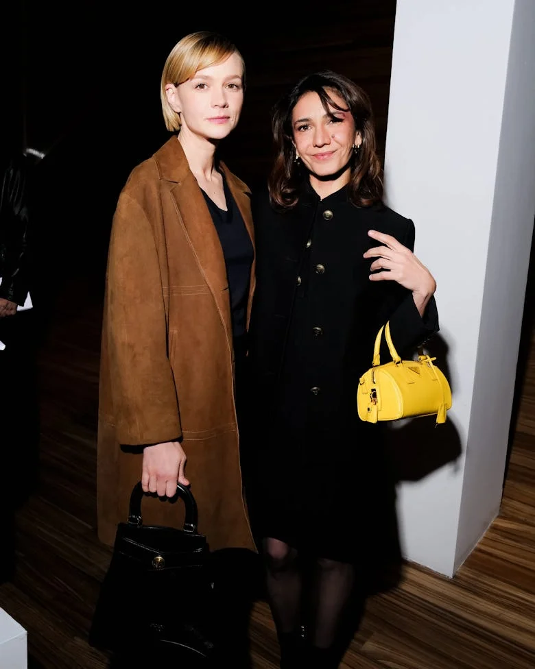 Ottessa Moshfegh and Carey Mulligan