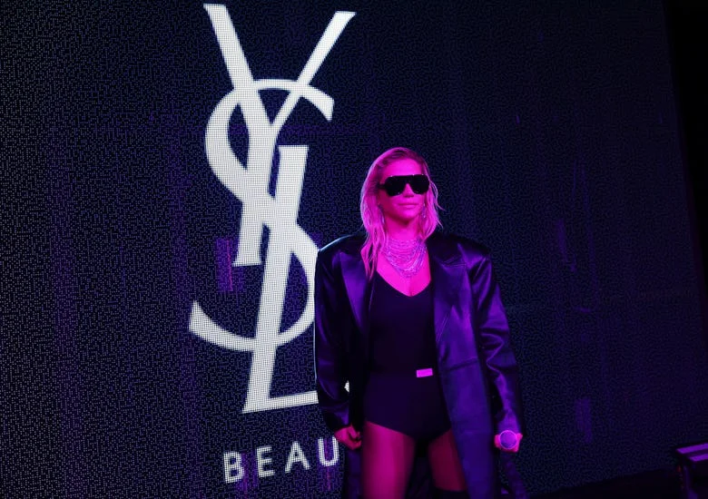 NEW YORK, NEW YORK - FEBRUARY 06: Kesha performs onstage as YSL Beauty kicks off NYFW with YSL Beaut...