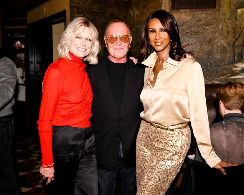 Patti Hanson, Michael Kors and Iman. 