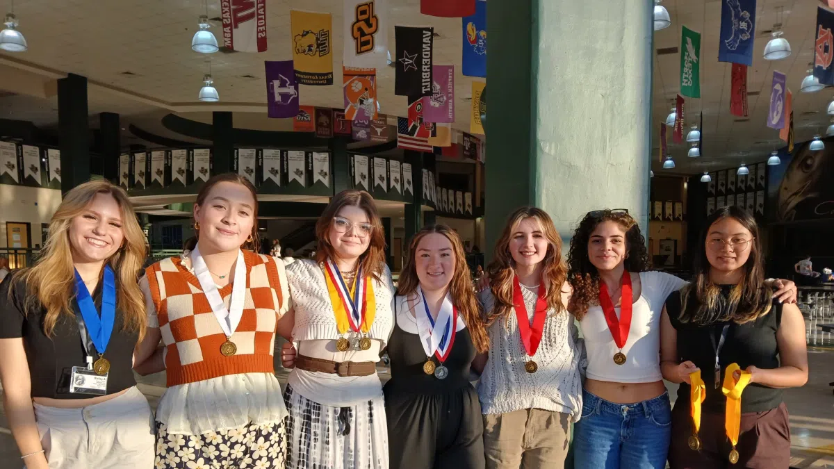 Navarro ISD students achieve Top Honors at Regional Visual Arts Scholastic event