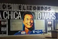 A mural of Space X CEO Elon Musk in South Texas was vandalized this week. The artist...