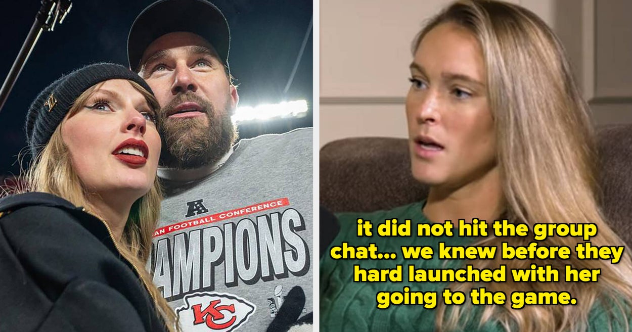 Kylie Kelce Revealed When She And Jason Found Out That Travis Kelce Was Dating Taylor Swift, And It Doesn’t Sound Like It Was Much Before Their NFL Hard Launch