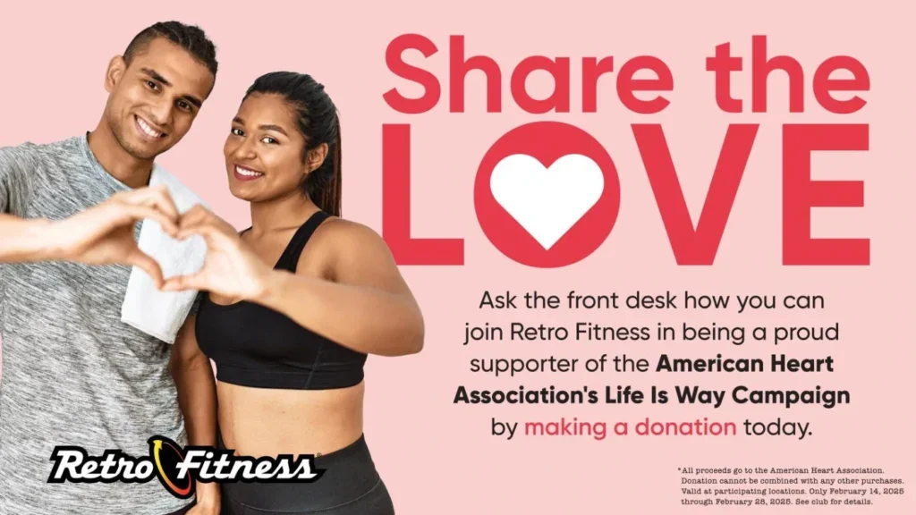 a promo image for Retro Fitness