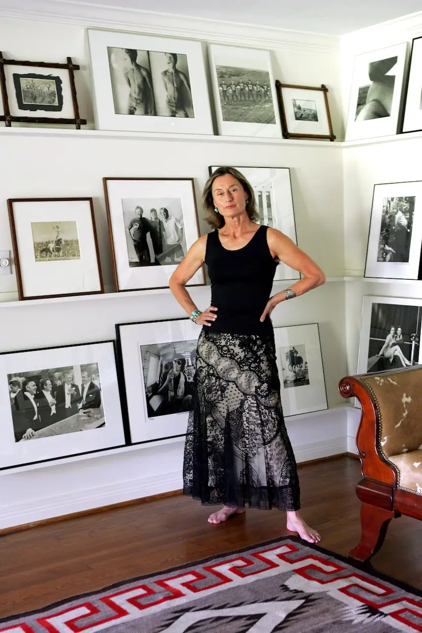 Photographer Laura Wilson photographed in her Dallas home in 2005 for The Dallas Morning News.