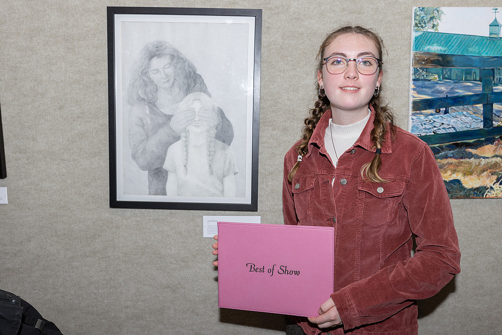 Emerging Artists Shine Through Juried High School Art Exhibition