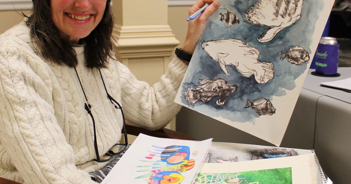 Townsend to teach watercolor course at Peanut Factory