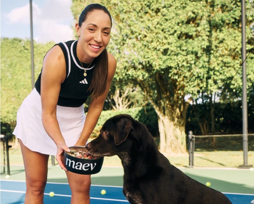 Jessica Pegula Partners with Maev to Champion Human-Grade, Raw Nutrition for Dogs