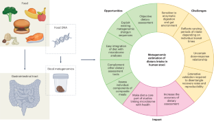 Querying stool for dietary information