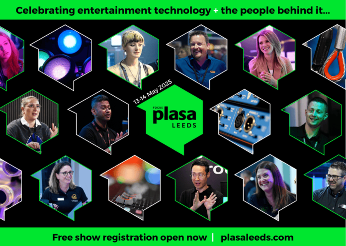 Celebrate Entertainment Technology + the people behind it at PLASA Focus Leeds 2025 