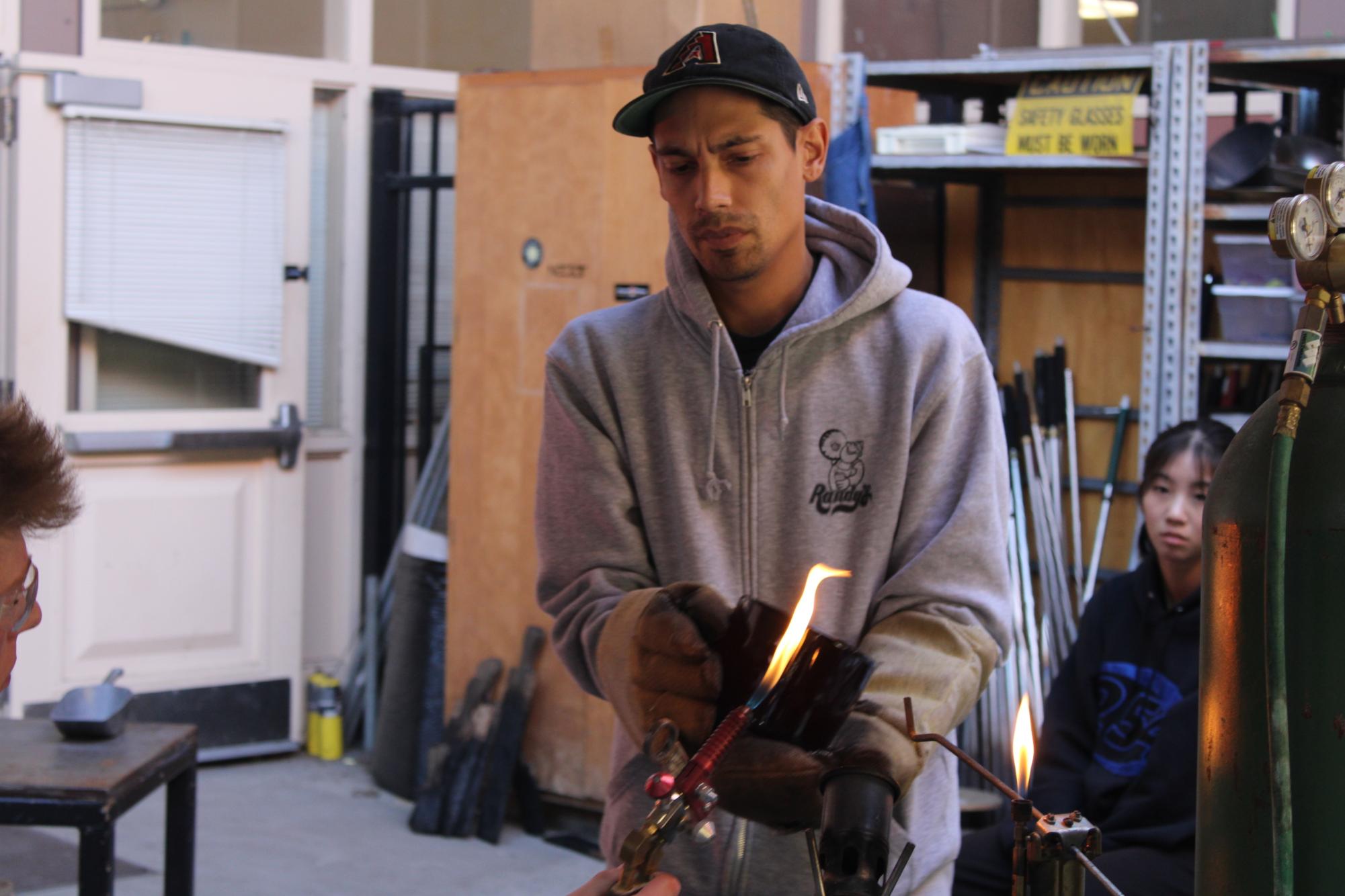 From fire to form: Fiery arts teacher grows program