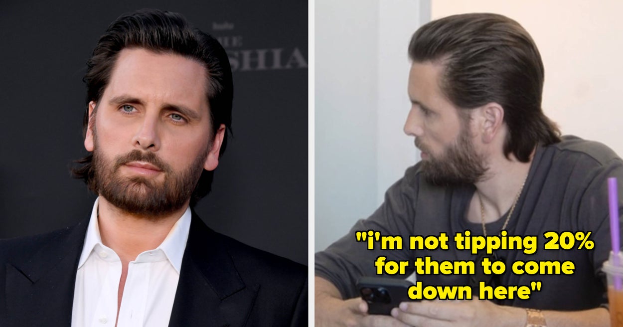 Scott Disick Was Called Out For Only Tipping $2 On A $50 Starbucks Delivery Order, And Yikes