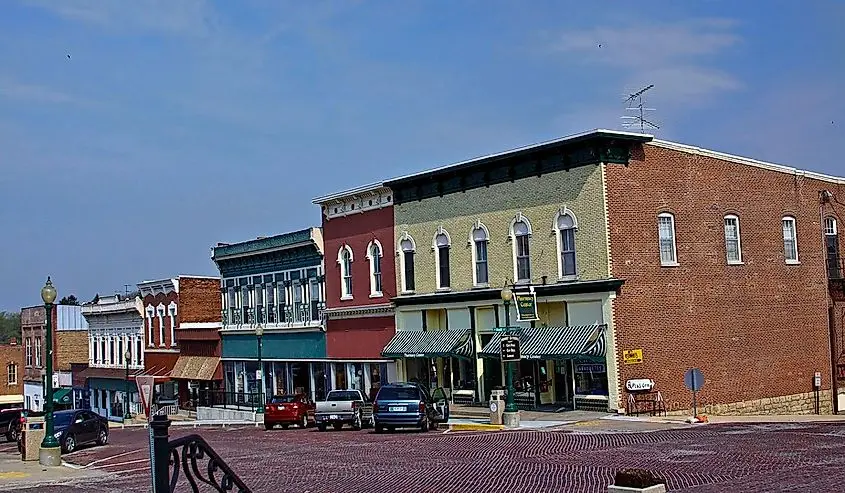 Historic District in Mount Carroll, Illinois.