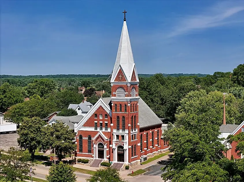 St John the Baptist Catholic Church, Savanna, Illinois