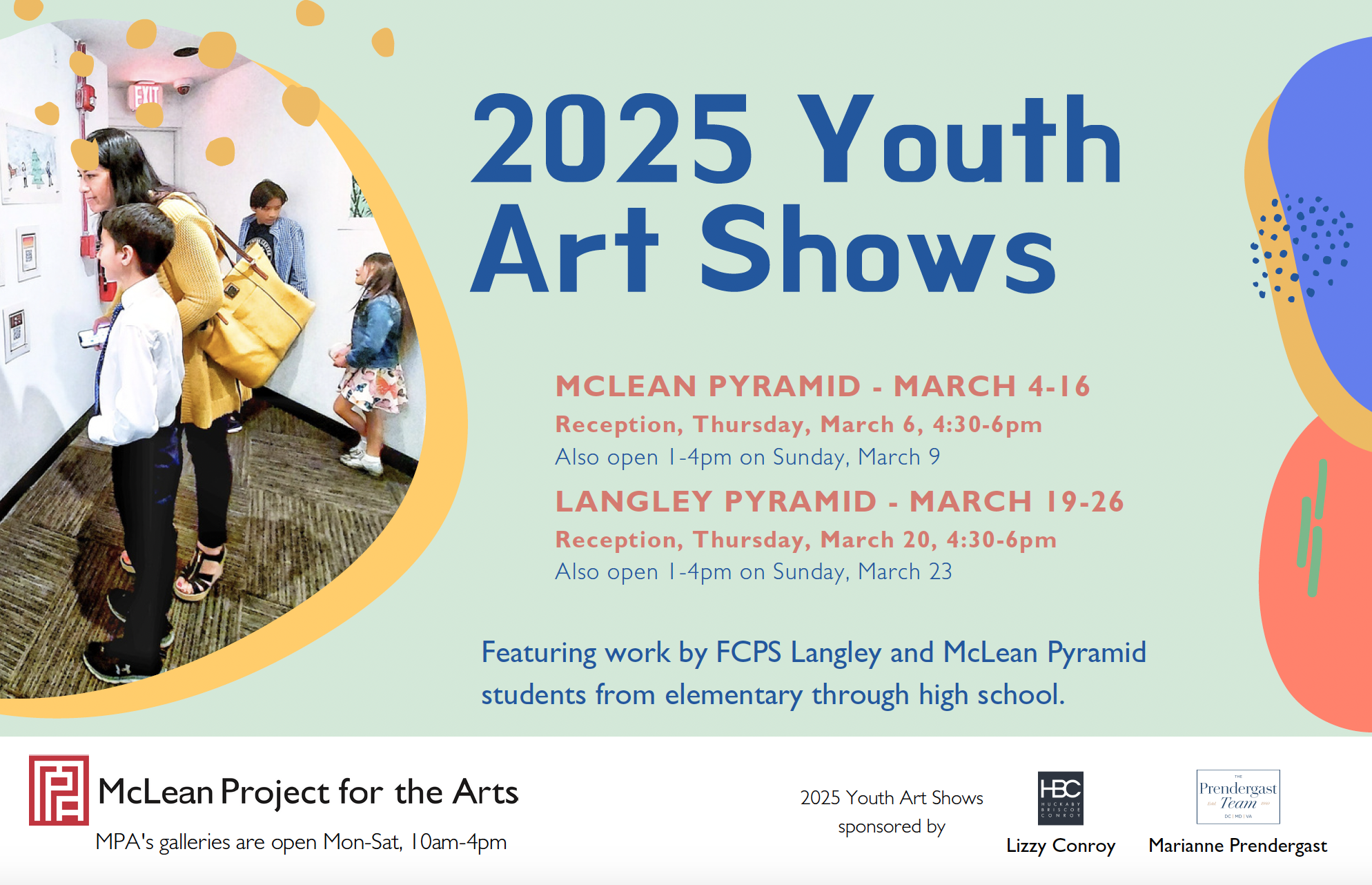 McLean Project for the Arts Youth Art Shows Open March 4