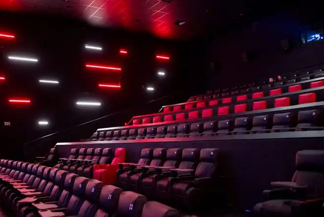 Gamescape, El Paso’s new all-ages entertainment spot by Cinemark, has seven auditoriums, as seen on Friday, Feb. 21, 2025.