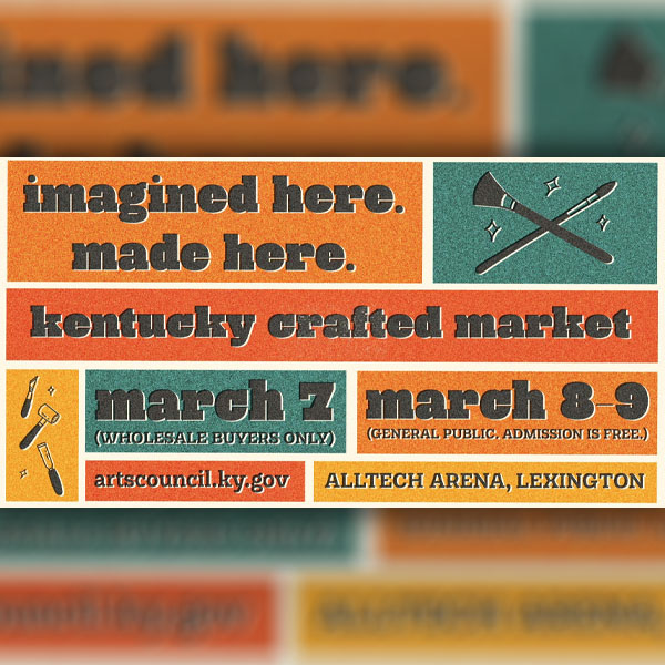 Kentucky Crafted Market returns to Alltech Arena in Lexington March 7-9 featuring visual, craft artists