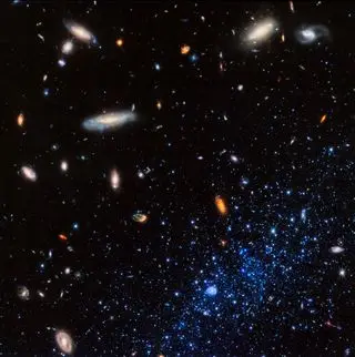 An image of a galaxy