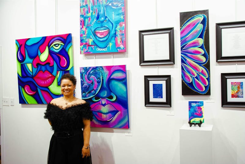 Eno Arts Mill BIPOC Artist-in-Residence creates new exhibit symbolizing growth