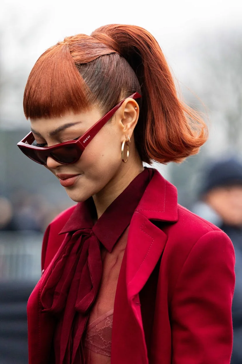 Milan Fashion Week Street Style Beauty Looks 