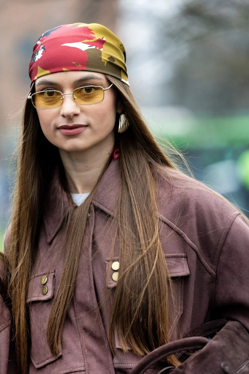 Milan Fashion Week Fall/Winter 2025 Street Style Beauty Looks 