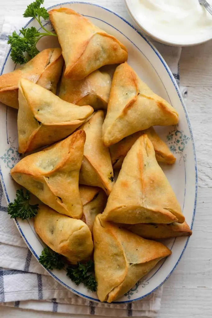 Lebanese spinach pies as part of a guide on Ramadan recipes