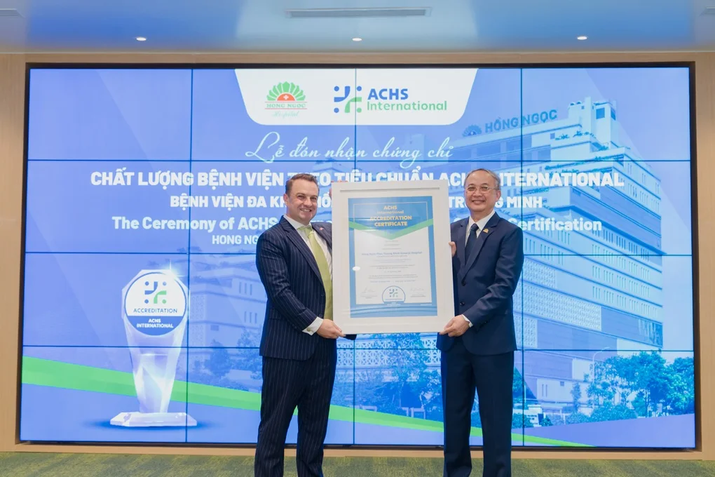 Bệnh viện Đa khoa Hồng Ngọc đạt tiêu chuẩn ACHS International với mức đánh giá cao nhất - 2 Bệnh viện Đa khoa Hồng Ngọc đạt tiêu chuẩn ACHS International với mức đánh giá cao nhất - 2