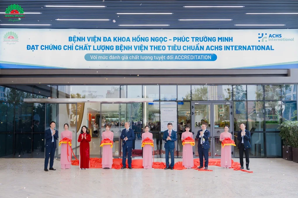 Bệnh viện Đa khoa Hồng Ngọc đạt tiêu chuẩn ACHS International với mức đánh giá cao nhất - 3 Bệnh viện Đa khoa Hồng Ngọc đạt tiêu chuẩn ACHS International với mức đánh giá cao nhất - 3