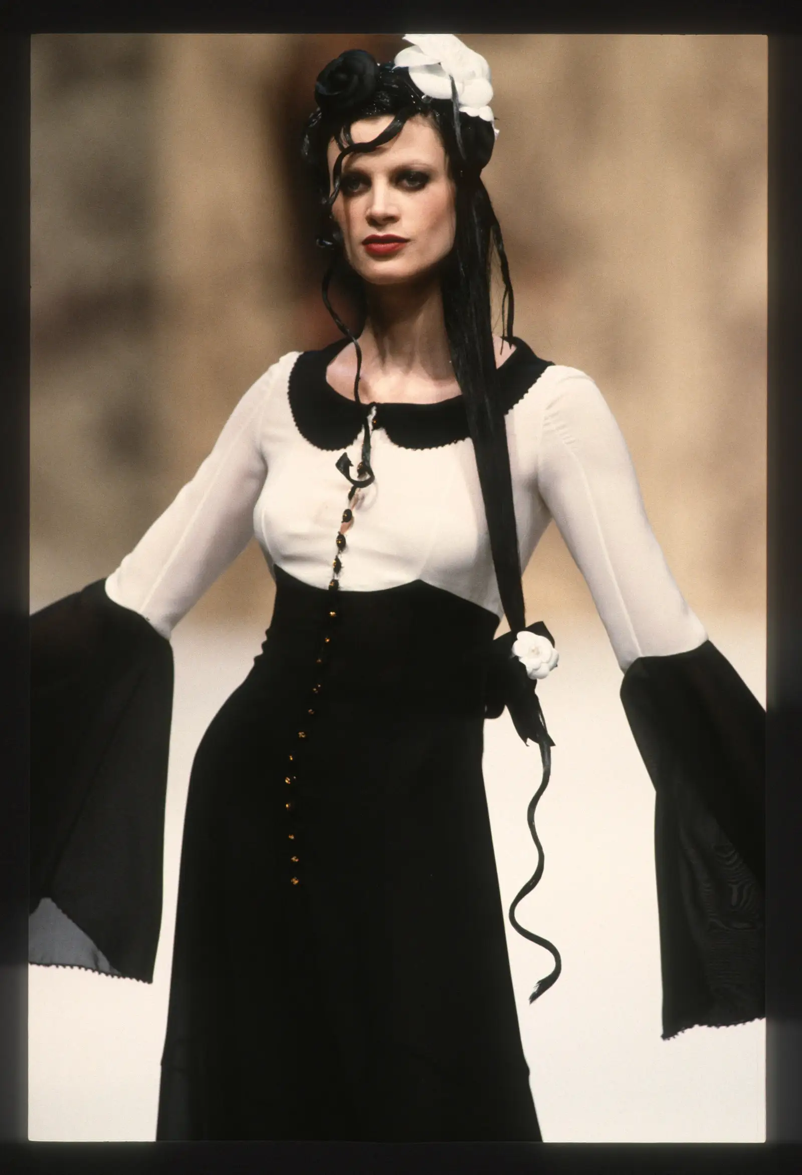 Kristen McMenamy  Chanel  Runway  Haute Couture SpringSummer 19931994