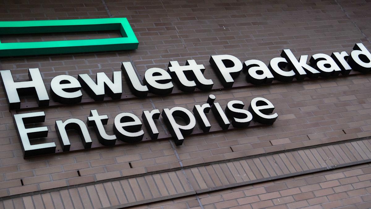 HPE stock sinking over mixed Q1 results, weak profit guidance