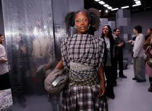 Doechii at the Acne Studios Fall RTW 2025 fashion show as part of Paris Fashion Week on March 5, 2025 in Paris, France.