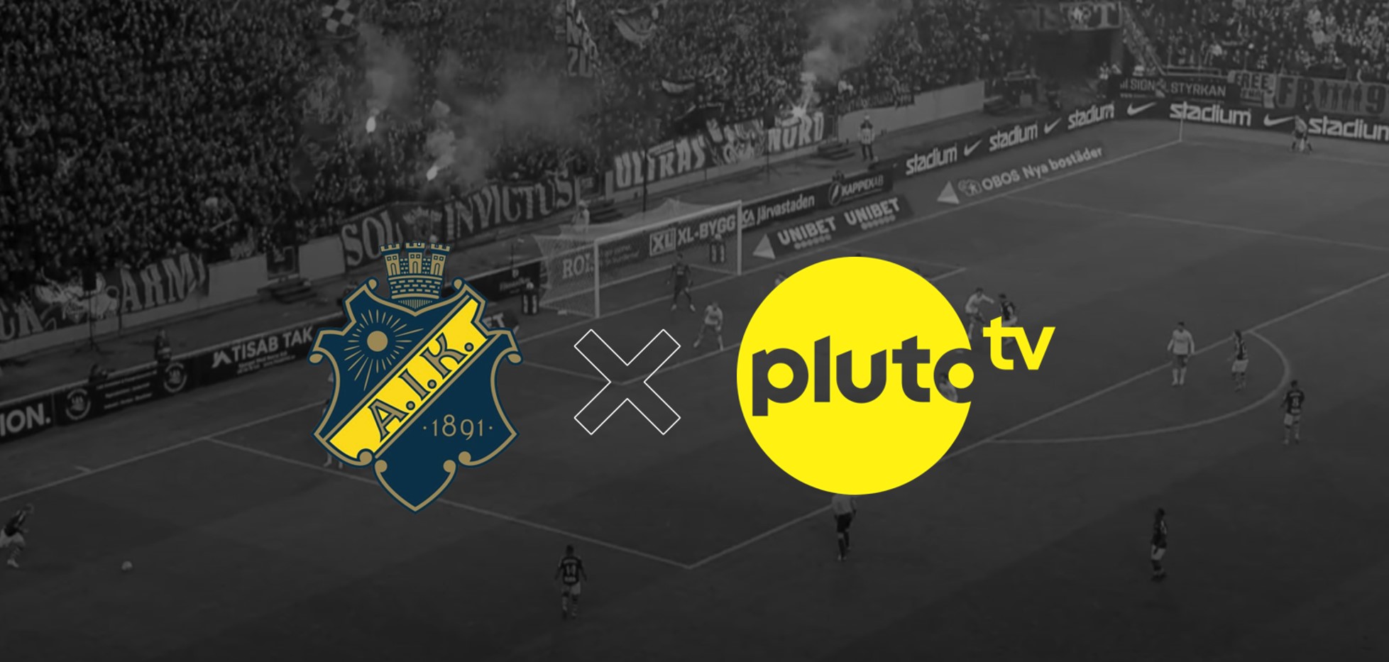 AIK Football FAST channel on Pluto TV