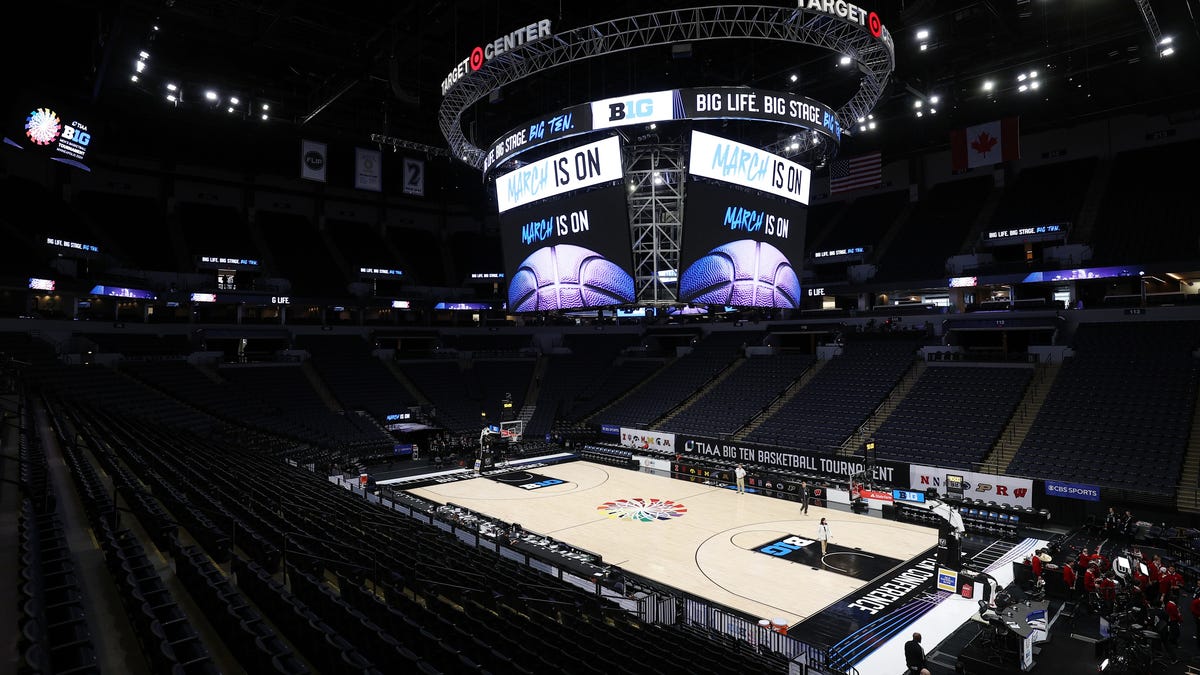 2025 Big Ten Tournament TV schedule with projected start times