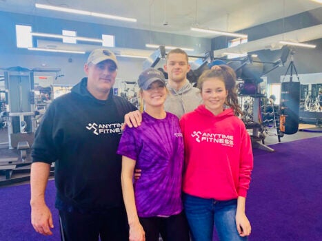 Anytime Fitness celebrates reopening