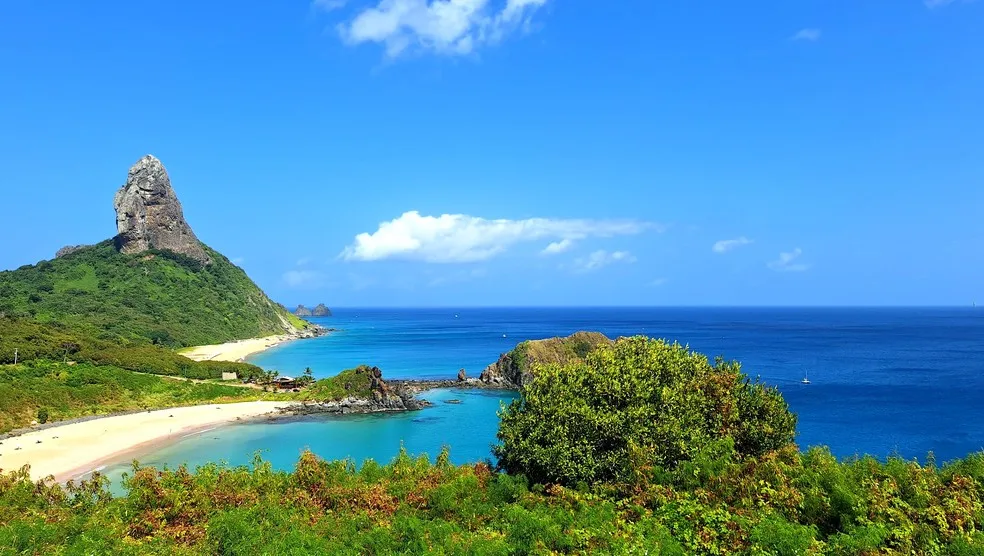 Imagem do arquipélago de Fernando de Noronha (arquivo). — Foto: Ana Clara Marinho/TV Globo