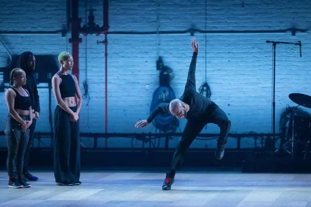 Members of Dorrance Dance Company in "The Center Will Not Hold" during the Fall for Dance Festival in New York. (Courtesy Christopher Duggan)