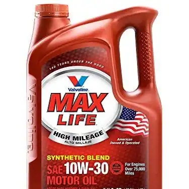 Valvoline High Mileage with MaxLife, 10W-30 Synthetic Oil