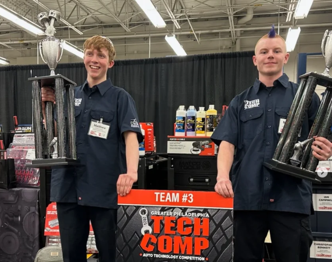 Central Bucks MBIT Students Capture 1st In Auto Tech Competition