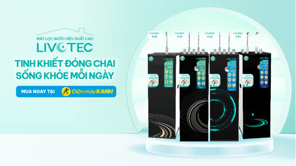 Máy lọc nước Livotec: Giải pháp cho nước uống có mùi lạ và lắng cặn - 4 Máy lọc nước Livotec: Giải pháp cho nước uống có mùi lạ và lắng cặn - 4