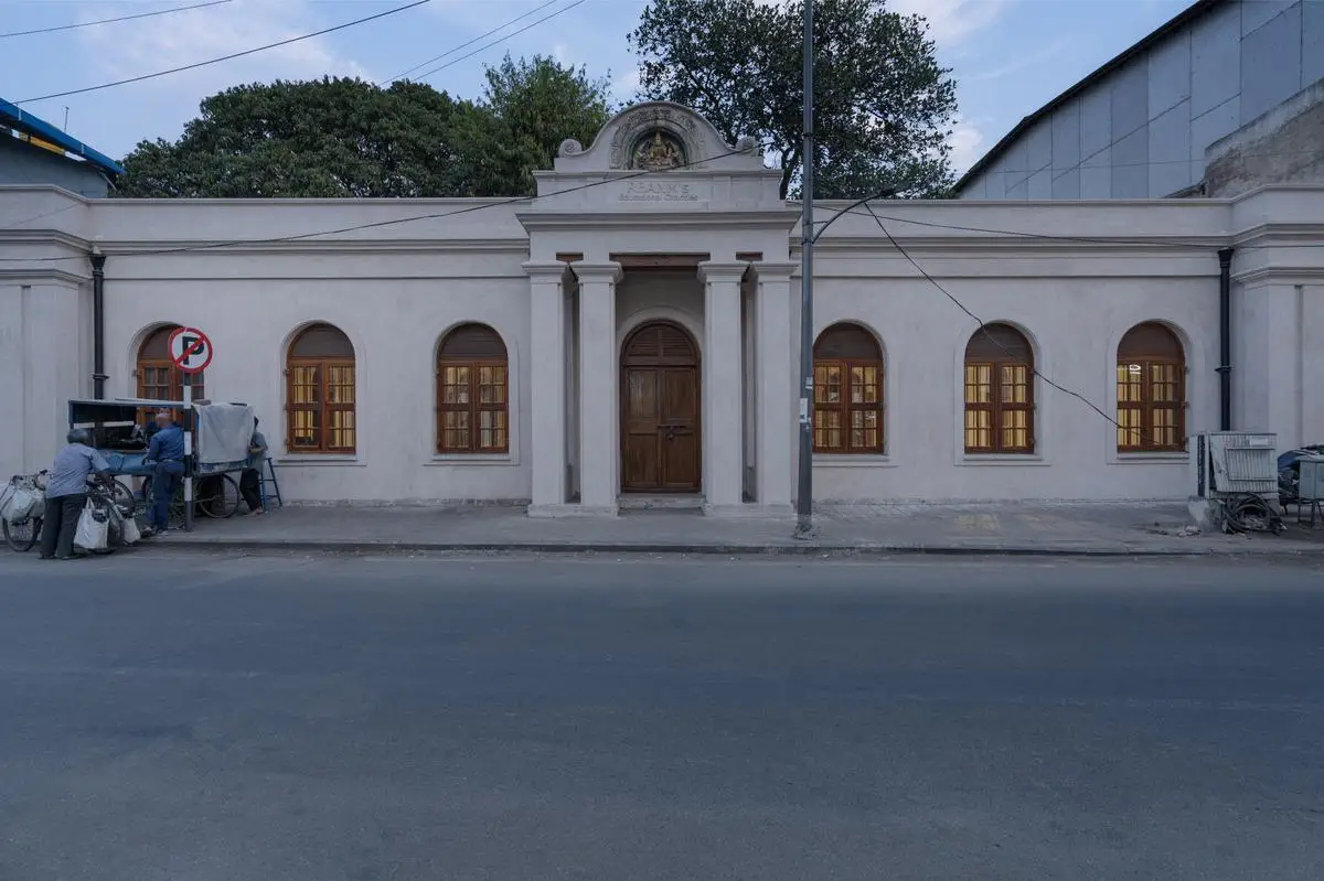 Sabha after restoration.