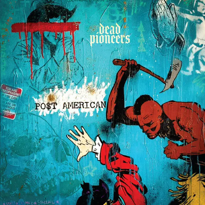 The album cover for Dead Pioneers' sophomore album