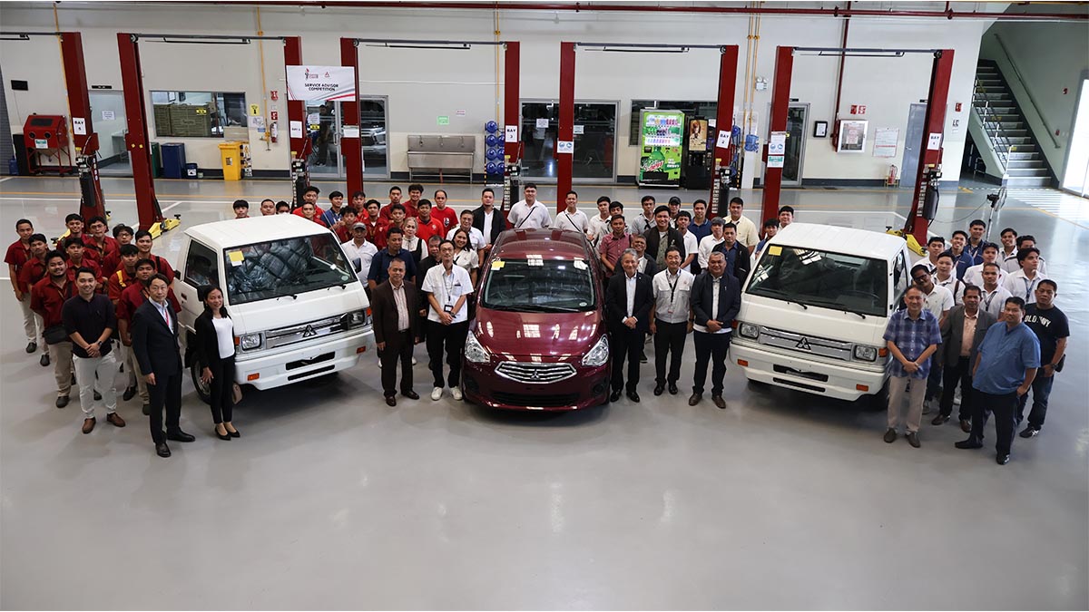 Mitsubishi PH donates vehicles for automotive student training