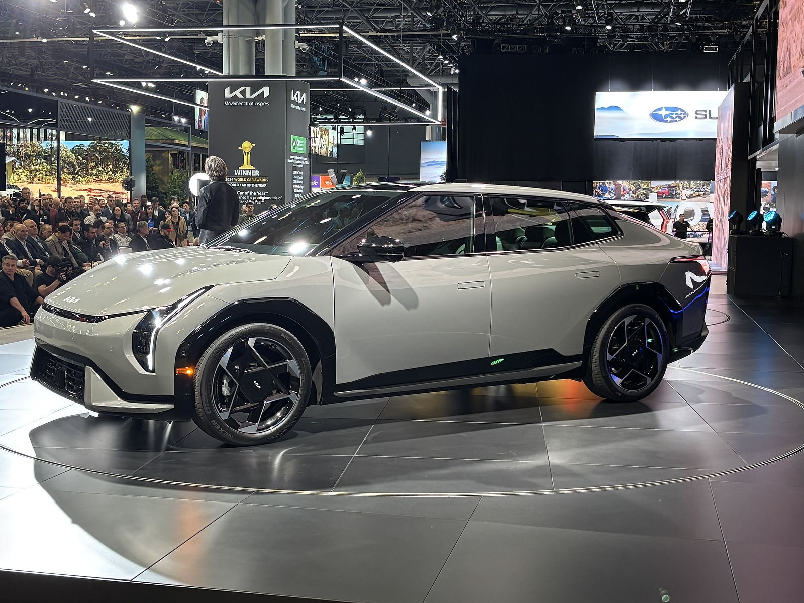 Kia Unveils the All-New 2026 EV4 Electric Sedan in New York