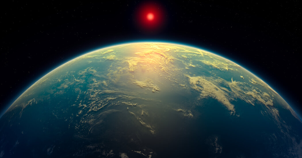 Astronomers Detect a Signature of Life on a Distant Planet